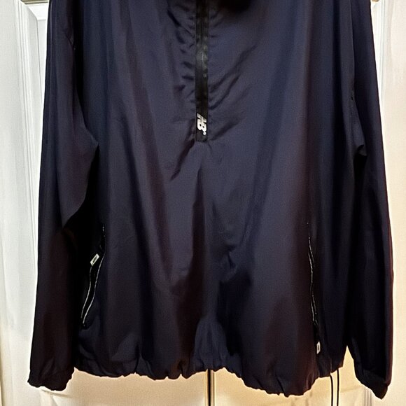 New Balance Men’s XXL Vented Half-Zip Pullover Jacket – Navy – Lightweight - Picture 5 of 5